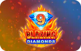9 Blazing Diamonds slot game