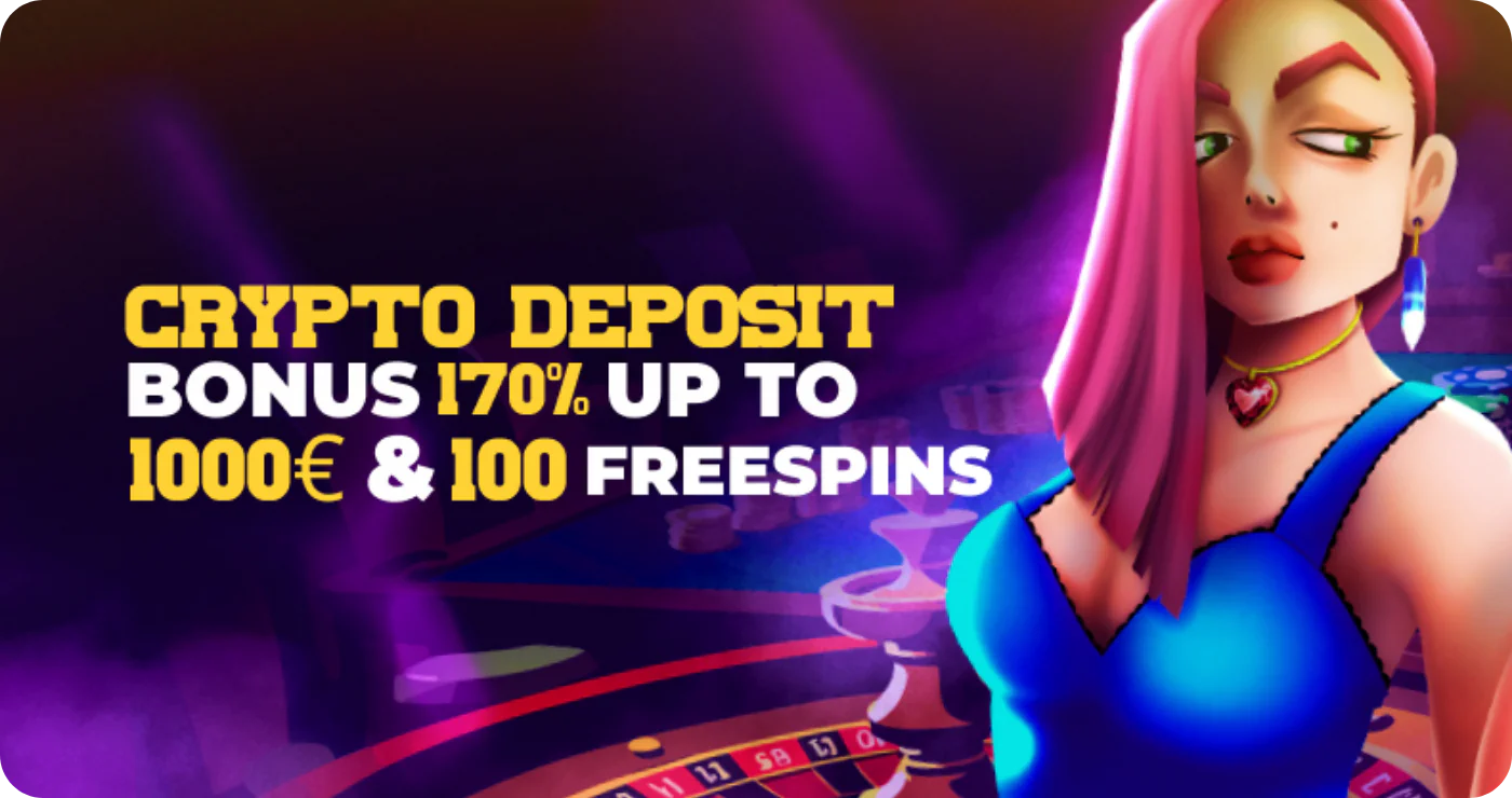 Crypto deposit bonus at DonBet casino