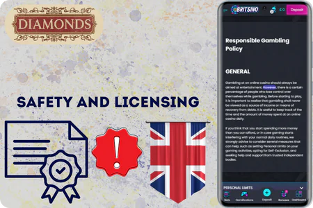 Britsino casino safety licensing information