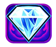Diamond top-paying symbol awarding £45 for five across a payline