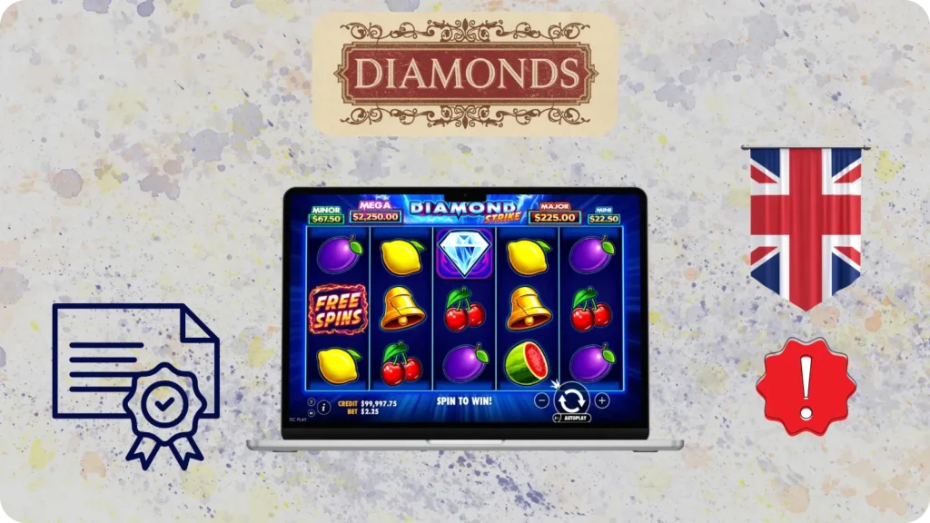 Diamond Strike slot legality in the UK
