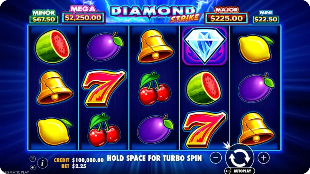 Diamond Strike slot game overview