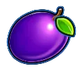Plum symbol rewarding £6 for five identical results across a payline